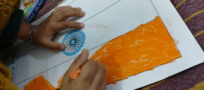 Workshop for Kids – Tri Colour